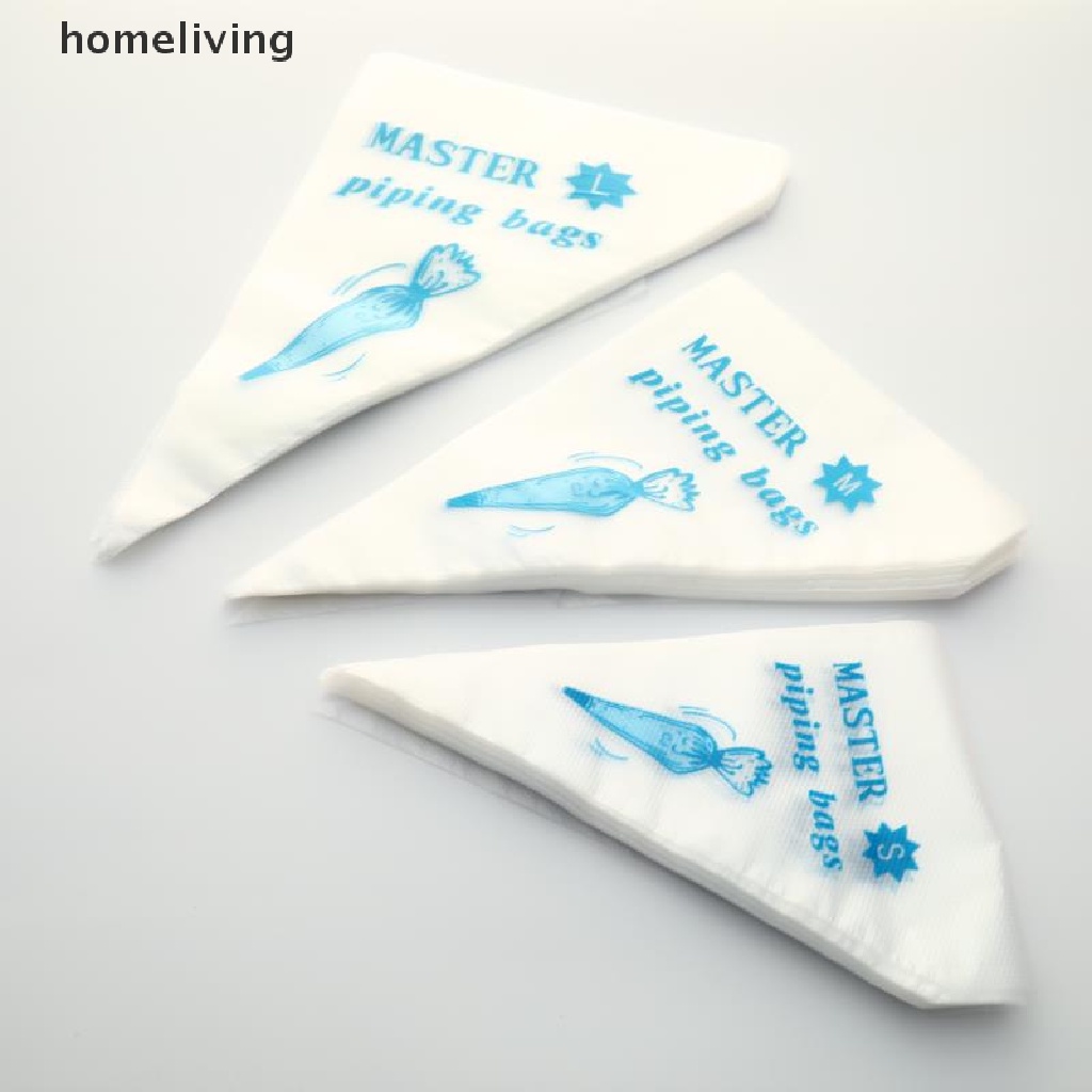 Set 100 Túi Bắt Kem Trang Trí Bánh Dùng Một Lần