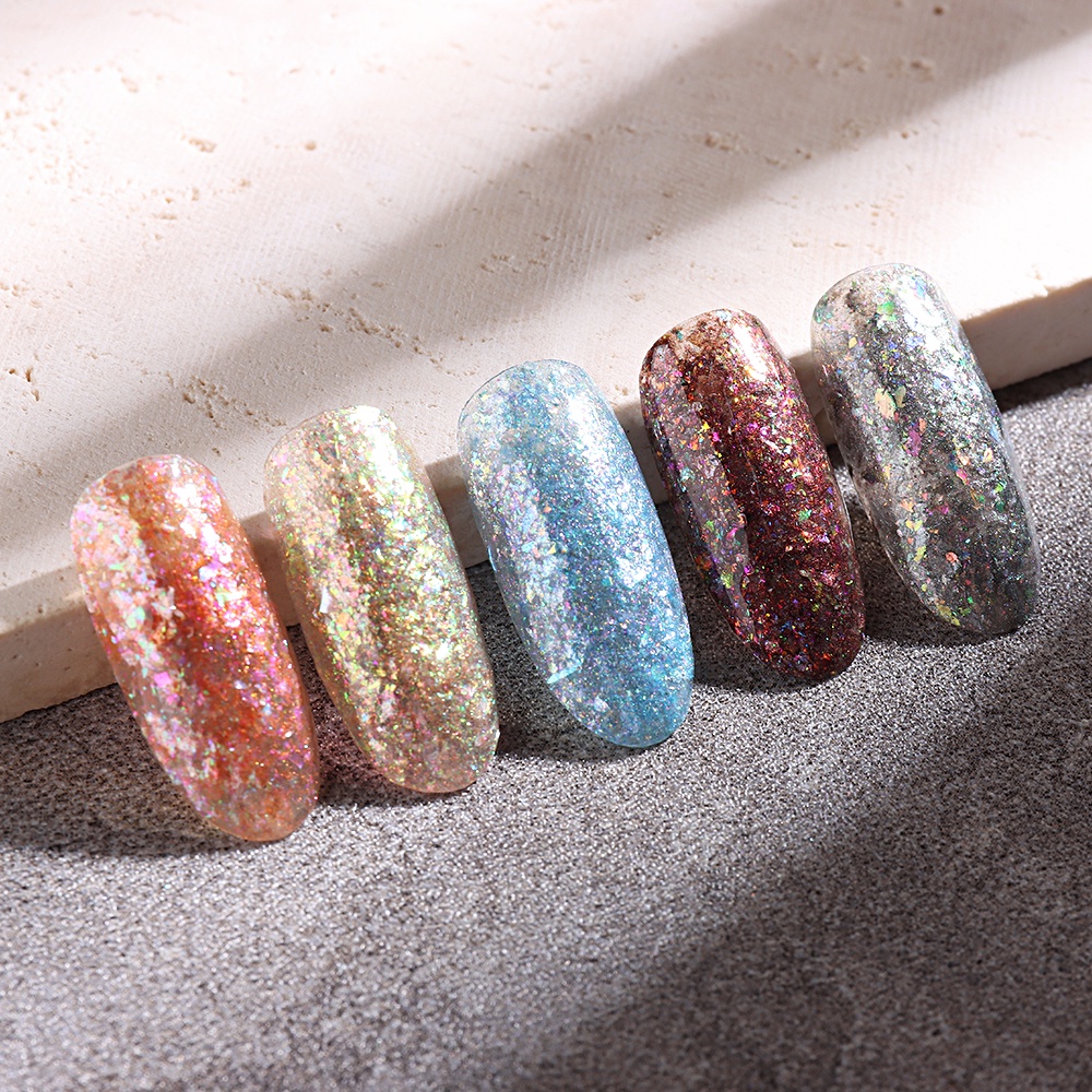 1 Hộp Kim Tuyến Lấp Lánh Trang Trí Móng Tay Nghệ Thuật