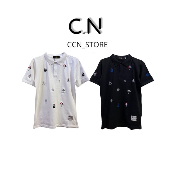Áo polo nam thom browne hoạ tiết thêu ( CÓ ẢNH VIDEO THẬT)