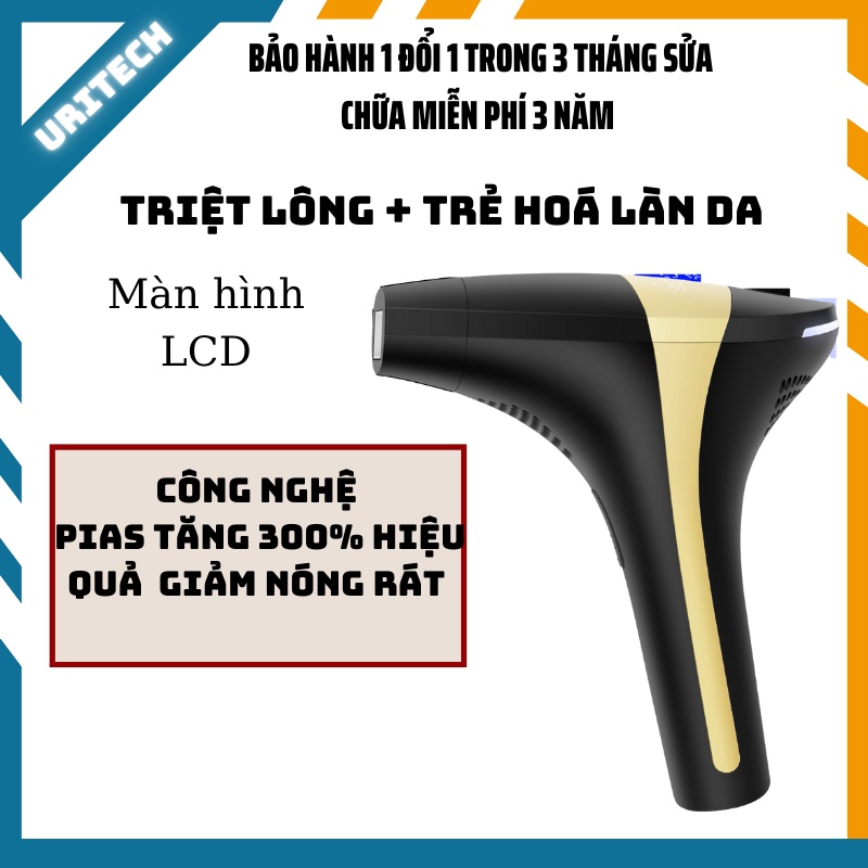 Máy Triệt Lông Vĩnh Viễn 8 Cấp - Trẻ Hóa, Xóa Sắc Tố Đen Trên Da Luxio A113,Công nghệ PIAS Tăng 300% Hiệu Quả