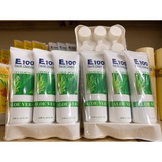 Sữa rửa mặt e100 nha đam 100g