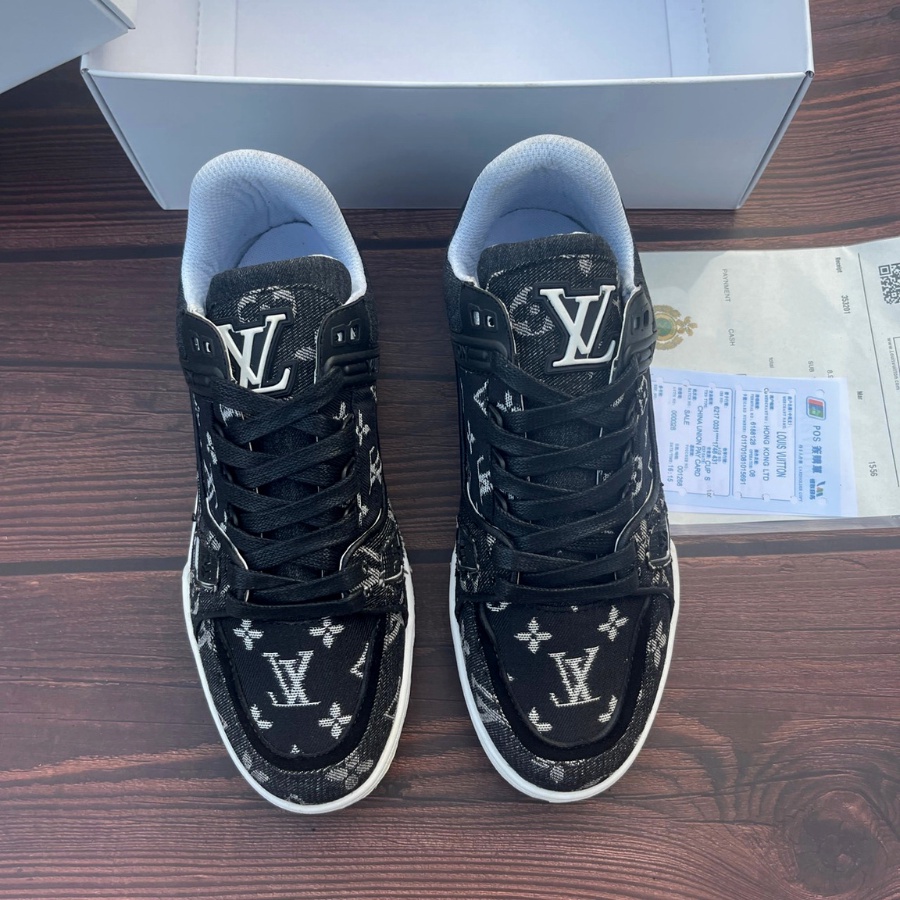 Giày sneaker LV Trainer hàng QCCC