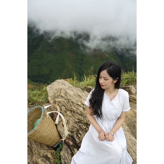 Váy Xanh Pastel Xinh Xắn