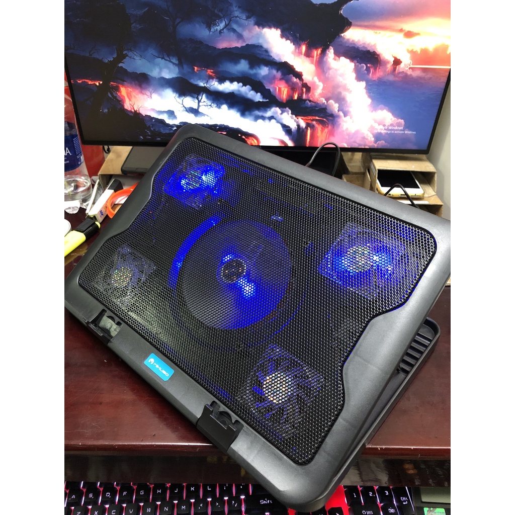 Đế tản nhiệt Laptop NCP 065 Silent 5 fan LED (hỗ trợ tối đa 18inch)