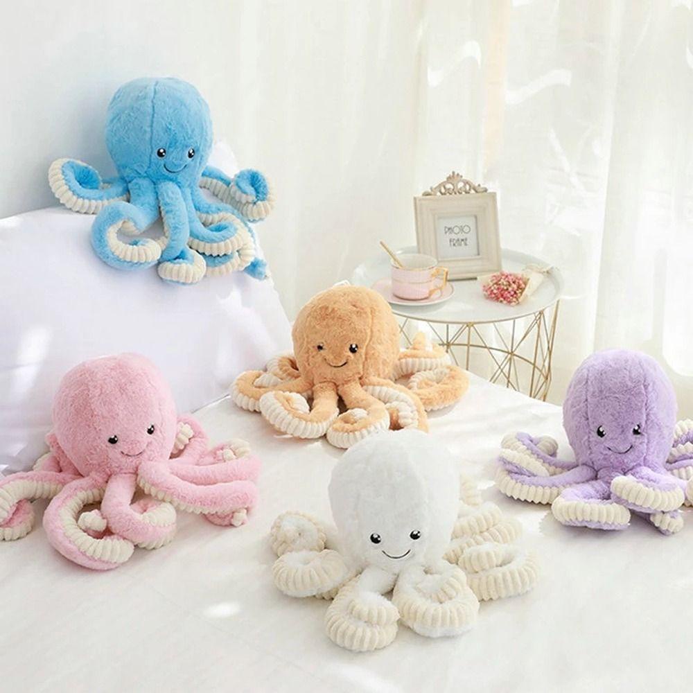 Bạch Tuộc Nhồi Bông Mềm Mại Xinh Xắn