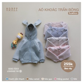 Áo khoác trần bông Bamboo HRNEE