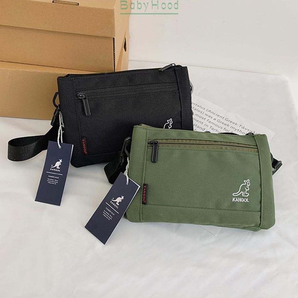Túi đeo chéo KANGOL họa tiết Kangaroo thời trang ngoài trời dành cho cả nam và nữ
