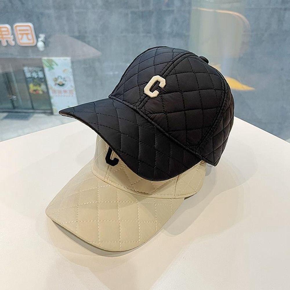 Mũ Lưỡi Trai Cotton Thêu Chữ Phong Cách Hàn Quốc Đơn Giản Dành Cho Nam