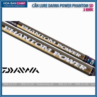 Cần lure daiwa 17 phantom power sd | 2 khúc