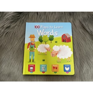 100 flaps to learn words