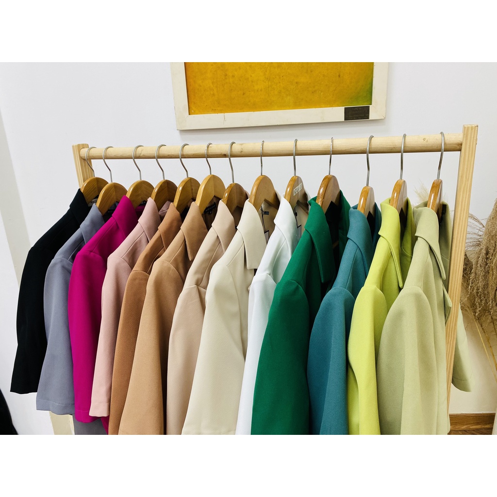 Áo Blazer dáng dài dài tay 2 lớp | BigBuy360 - bigbuy360.vn