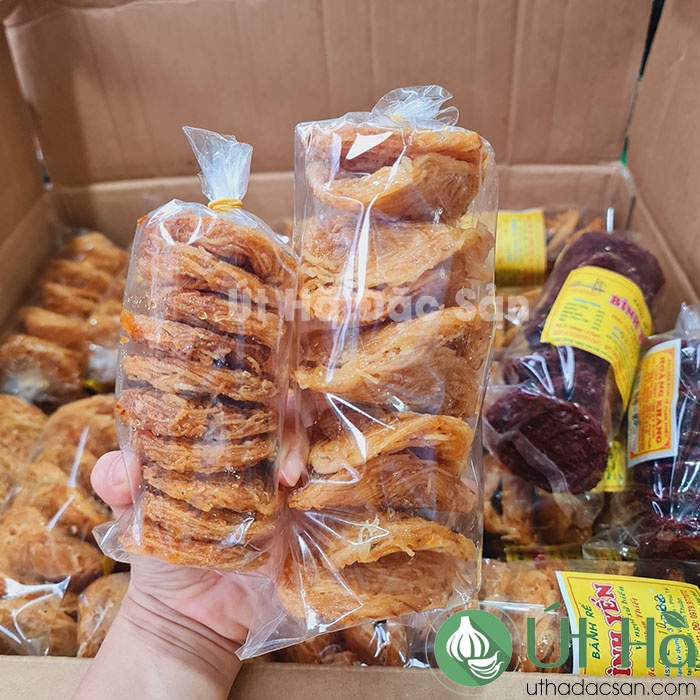Bánh Rế Phan Thiết Vàng Bịch 10 Cái Giòn Ngon Từ Khoai Lang Ngọt Nhẹ Của Mật Mía - Út Hà Đặc Sản