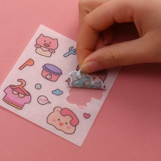 Set 4 sticker cắt sẵn siêu đẹp