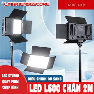 Đèn LED 600 L800 hỗ trợ chiếu sáng chuyên dụng tùy chỉnh ánh sáng 3200-5600k chất lượng cao