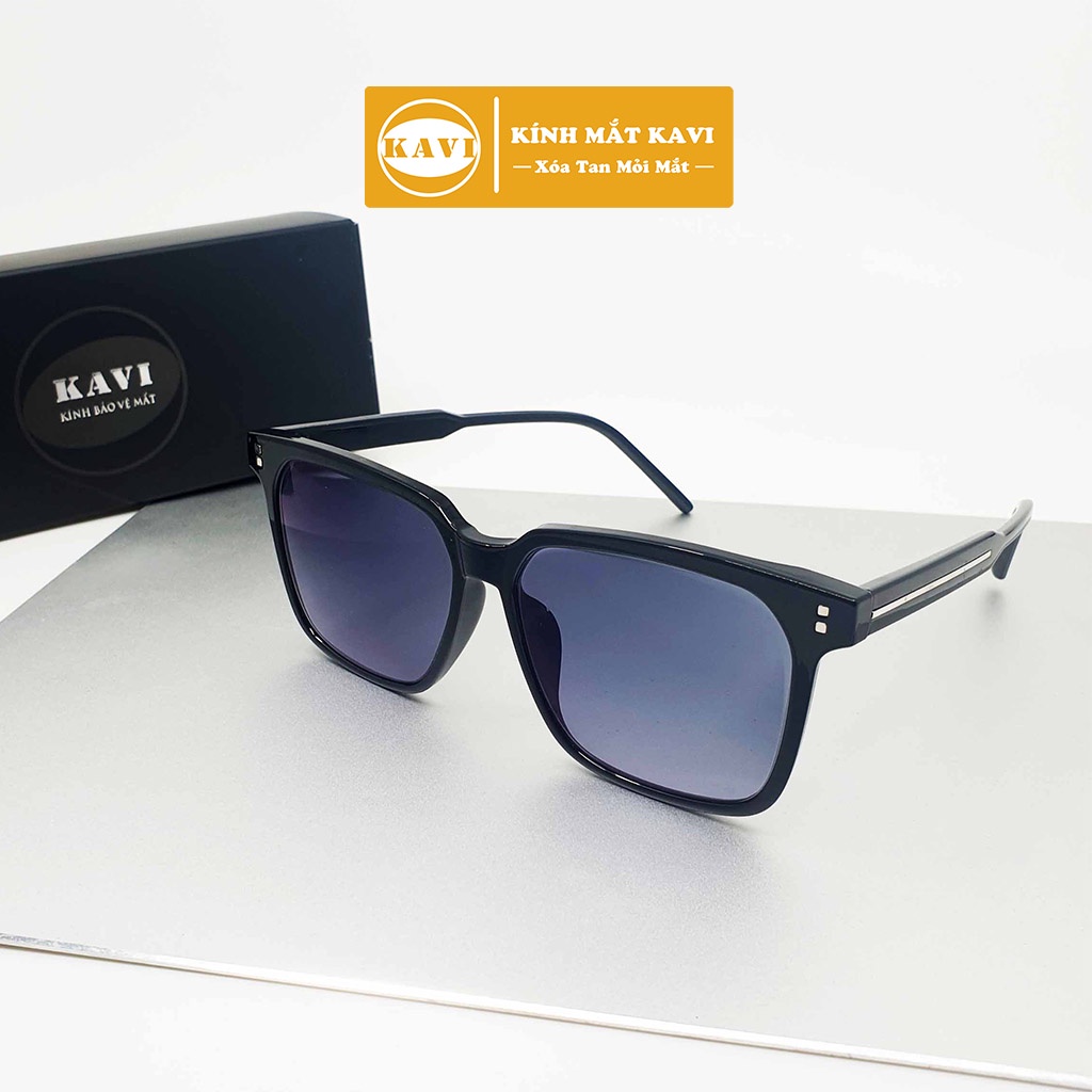 Kính Đổi Màu Nhanh và Râm Đậm chống chói chống bám nước KAVI KV072 (Kèm hộp cao cấp, cắt mắt cận giá không đổi)