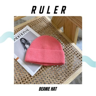 Nón len beanie ngắn basic