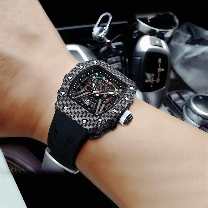 Richard FS Đồng Hồ Đeo Tay Thời Trang Phong Cách hip hop