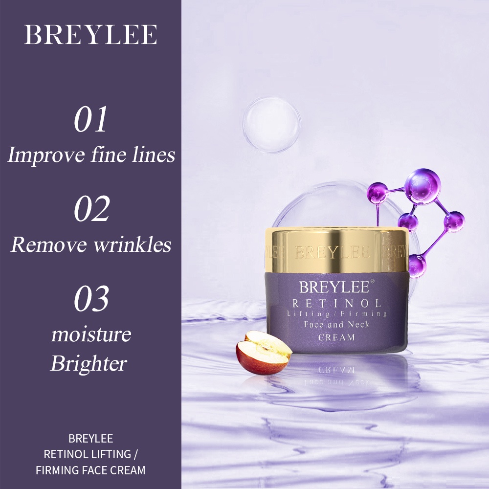 Kem Dưỡng Da BREYLEE Retinol Cấp Ẩm Làm Săn Chắc Da Giảm Nếp Nhăn Lão Hóa 40g