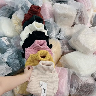 ÁO LEN TUYẾT SIÊU DÀY ẤM CHO BÉ SIZE NHỠ