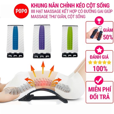 Dụng cụ tập yoga tại nhà uốn cong lưng YGW35 POPO giúp massage, giảm thoát vị cột sống