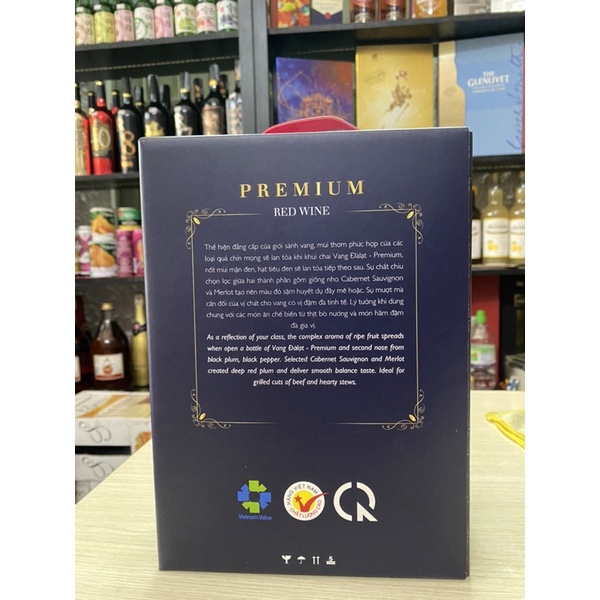 Vang Đà Lạt Đỏ Premium 3 Lít
