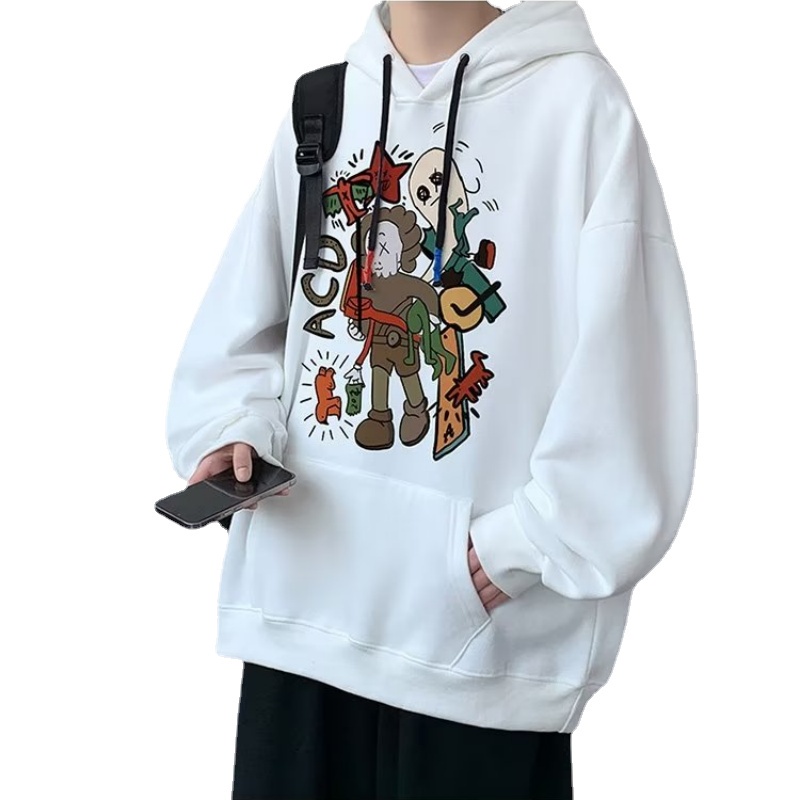 Áo hoodie Dáng Rộng In Chữ Thời Trang Cao Cấp Cho Nam Nữ