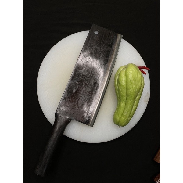 dao chặt xương bản vuông cán sắt, chuẩn phúc sen - kỳ anh thợ khóa