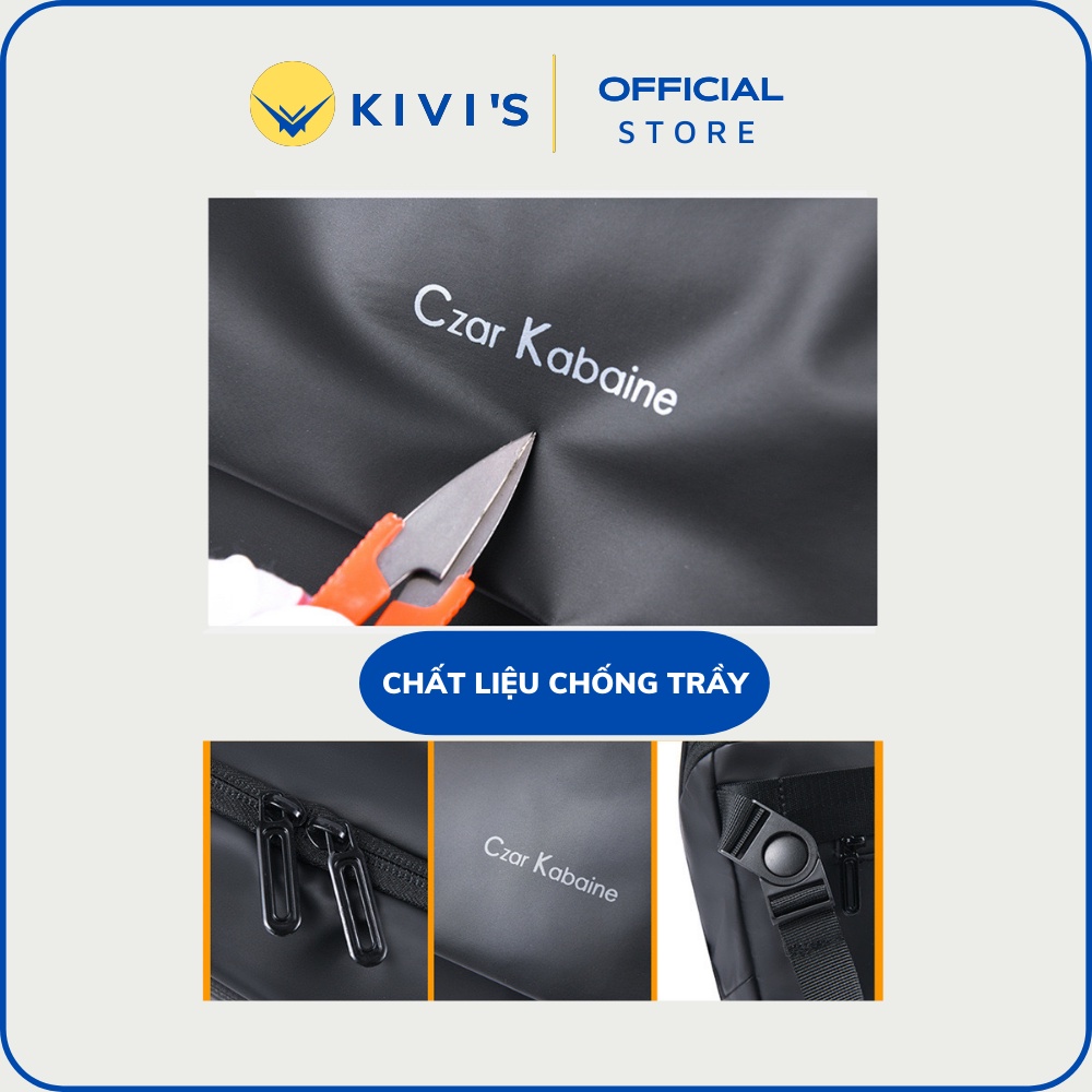 Túi Đeo Chéo Nam Czar/ Cairs Chống Nước Chất Liệu Vải Oxford Hàng Cao Cấp - KIVI'S