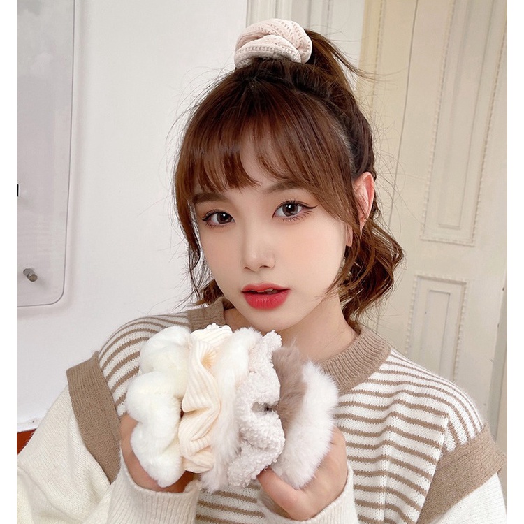 Dây Cột Tóc Co Giãn Phong Cách Nhật Hàn Dễ Thương Thời Trang 2022