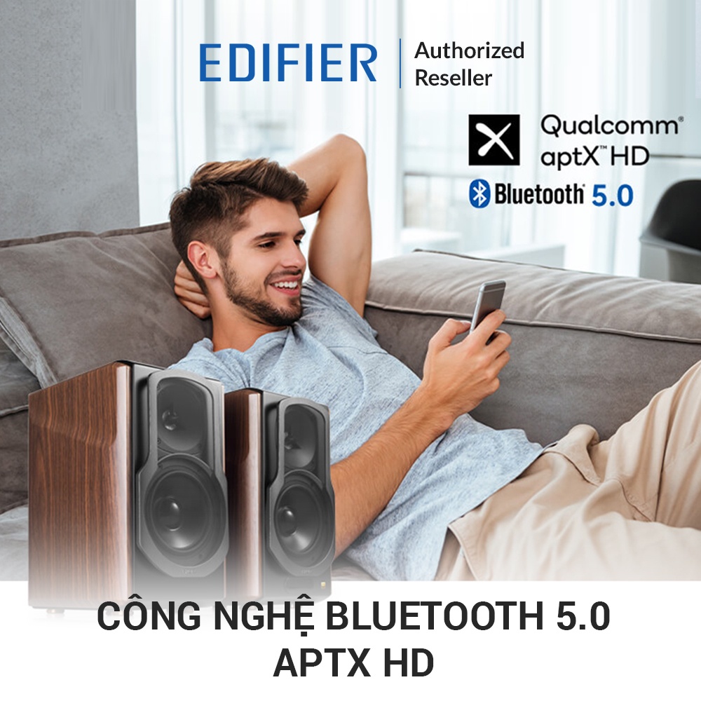 Loa EDIFIER S2000MKIII - Bluetooth V5.0 aptX HD - Công suất 130W - HiRes Audio  - Hàng chính hãng MAI THU - BH 24T