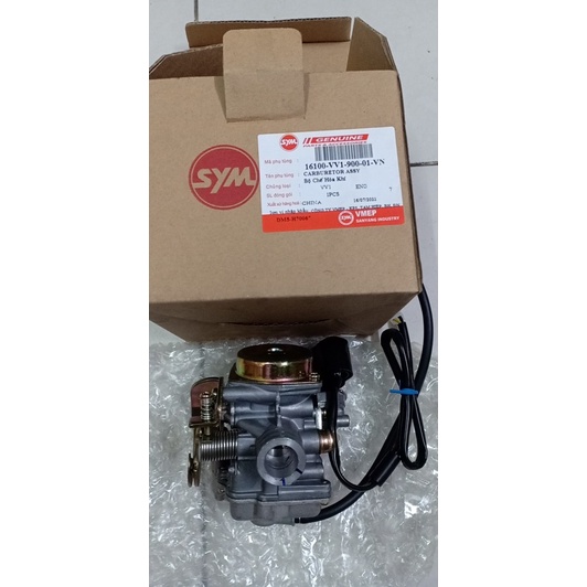 Bình xăng con/ Bộ chế hoà khí xe Elite mã VV1