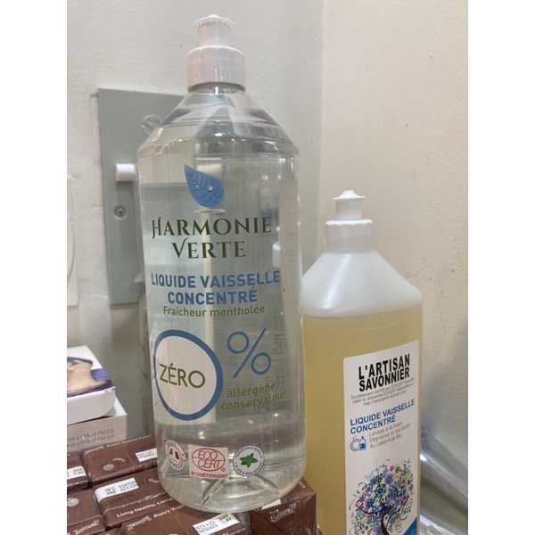 Nước rửa chén hữu cơ organic nhập khẩu từ Pháp