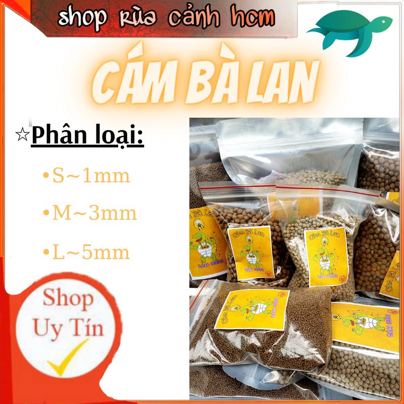 Cám bà lan 100g , thức ăn dinh dưỡng cho rùa nước 100 g - ảnh sản phẩm 5