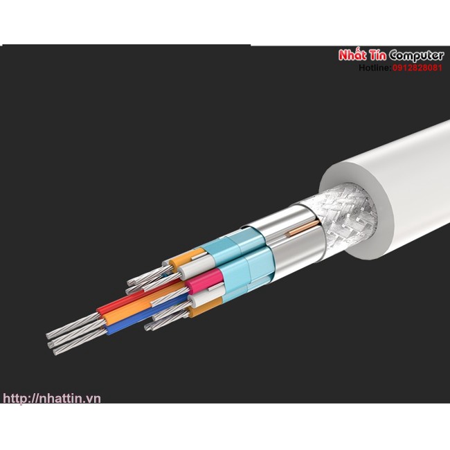 Cáp HDMI 2.0 siêu mỏng dài 1M hỗ trợ 4K, 3D Chính hãng Ugreen 30476 cao cấp