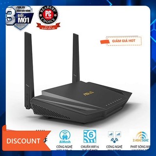 Bộ phát wifi 6 Asus RT-AX56U AX1800Mbps (Chính hãng Asus Việt Nam)
