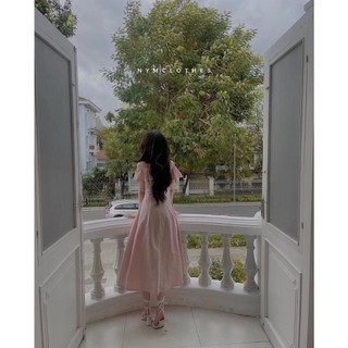 ✿ ĐẦM HỒNG TRỄ VAI BÈO ✿