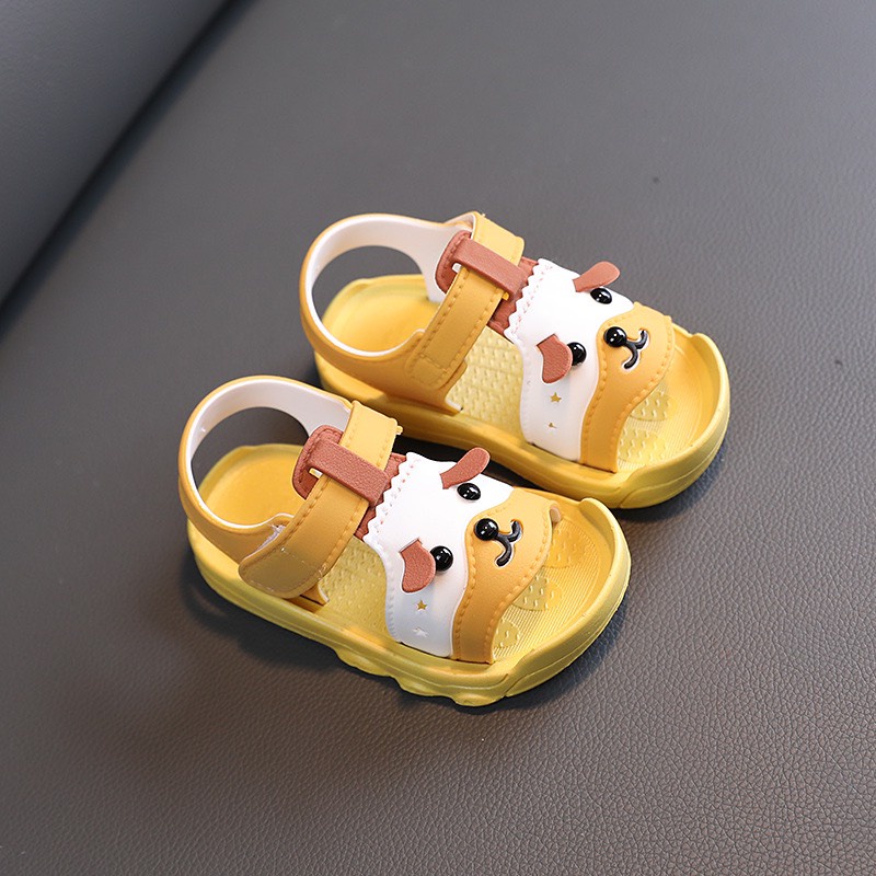 Giày sandal trẻ em hình cún nhiều màu đáng yêu xinh xắn - TT441