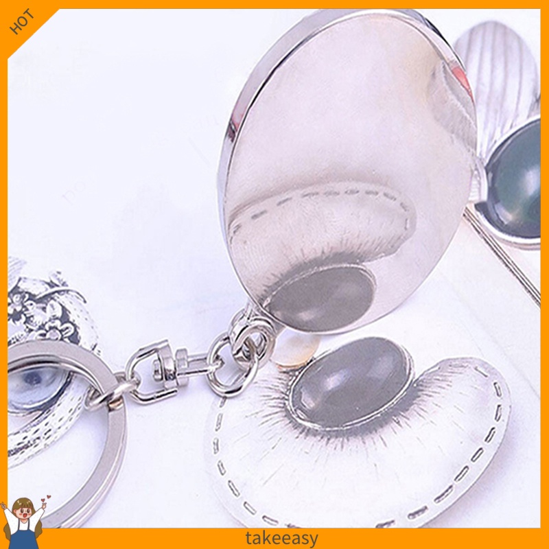 Móc khóa hợp kim bạc hình lịch 50 năm