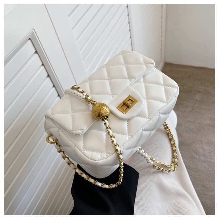 Ielgy Túi Đeo Vai Nhỏ Phong Cách Phương Tây Có Thể Điều Chỉnh Phối Dây Xích Thời Trang Mới