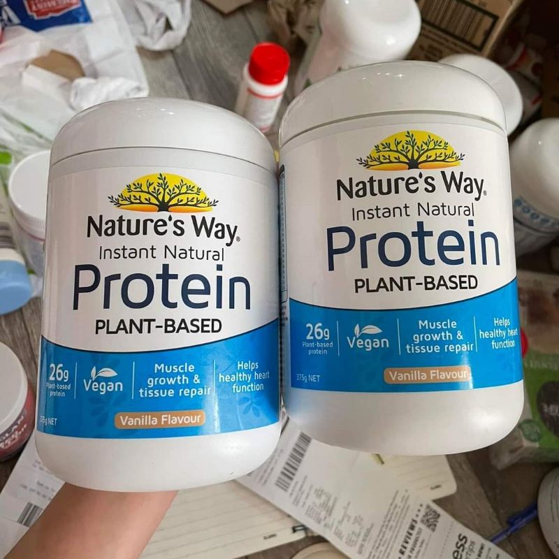 Nature's Way Protein. Protein hữu cơ dành cho người ăn chay, ăn kiêng 375g
