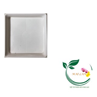Đĩa lót chậu vuông 9cm - #064c#