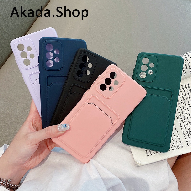 Ốp Điện Thoại TPU Kèm Ngăn Đựng Thẻ Cho Redmi 12 Note 12 4G 12S 11 11s 10 9 8 Pro + 10s 9S YTKB2