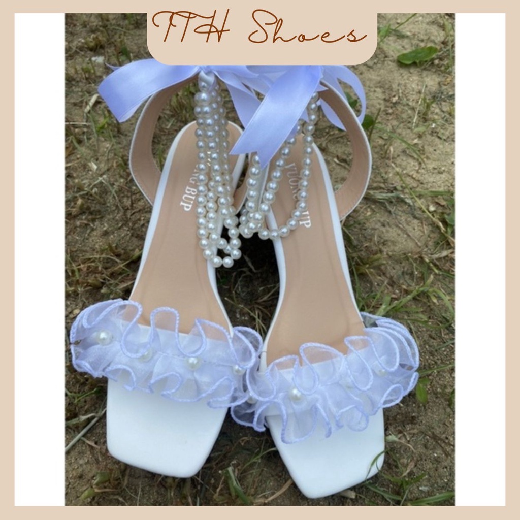 gót bảng nhúng cườm hột châu biqsize 40-45