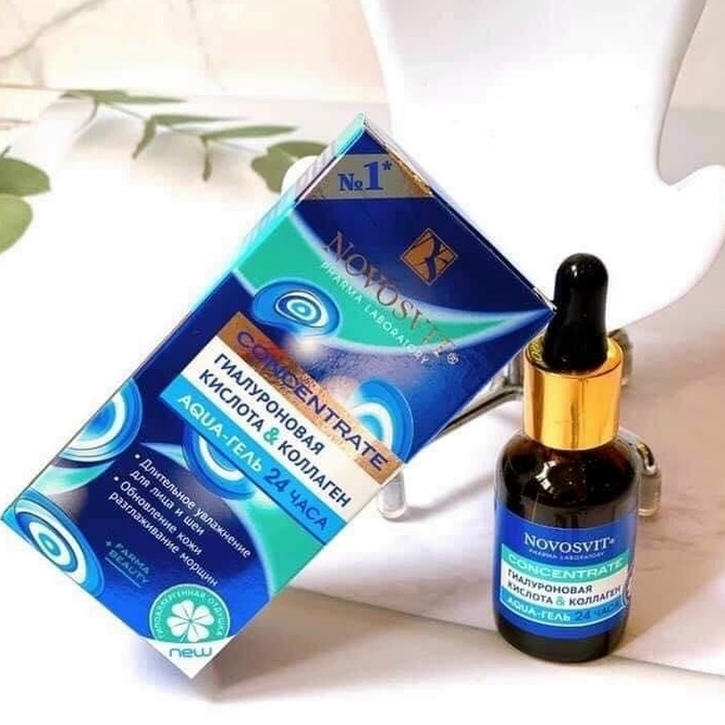 Serum HA và Collagen Novosvit Aqua Gel Của Nga