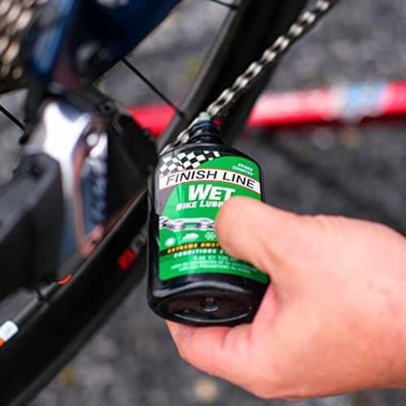 Dầu Tra Sên FINISH LINE WET 120ml - WET Bike Lubricant