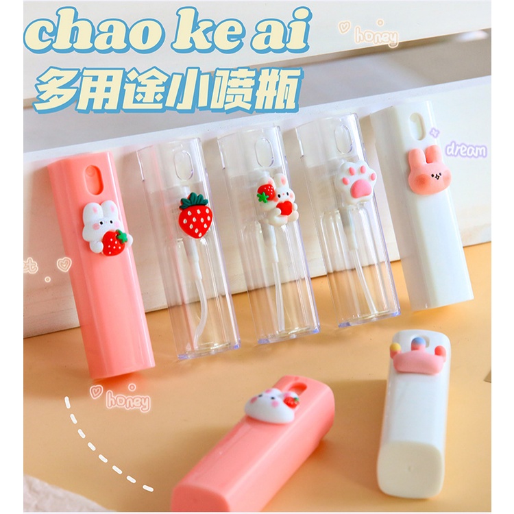 Bình Xịt Dung Tích 10ml Họa Tiết Hoạt Hình Dễ Thương