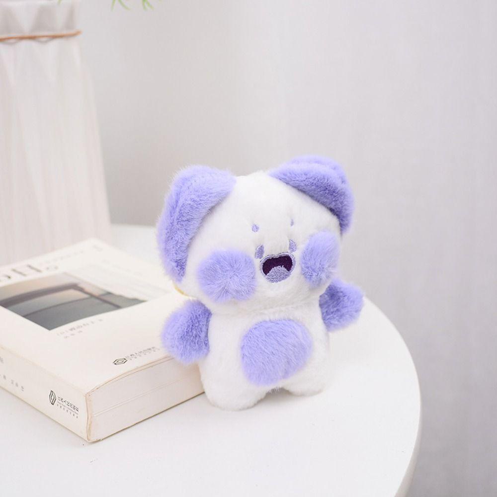 IVORY Chú Mèo Nhồi Bông Mềm Mại Treo Chìa Khóa Trang Trí Nhà Cửa