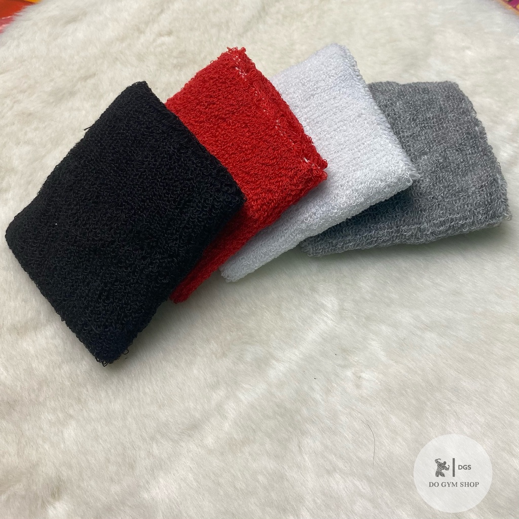 Băng đeo tay thể thao DO GYM SHOP thun co giãn lau mồ hôi khi chơi thể thao