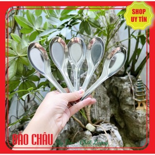 Muỗng canh sâu cán dài - Thìa Muỗng ăn cơm,ăn phở,ăn canh inox cao cấp