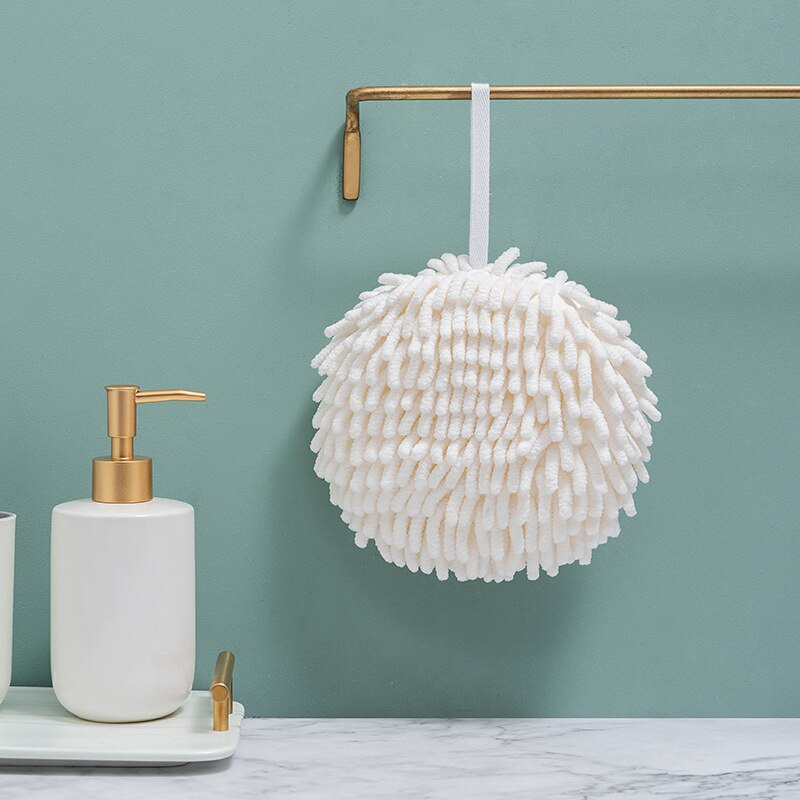 Khăn lau tay tròn sanho thấm hút tốt, nhanh khô, bông lau tay nhà bếp thiết kế mói tinh tế